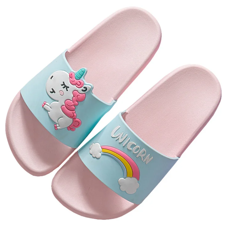 unicorn slip on slippers