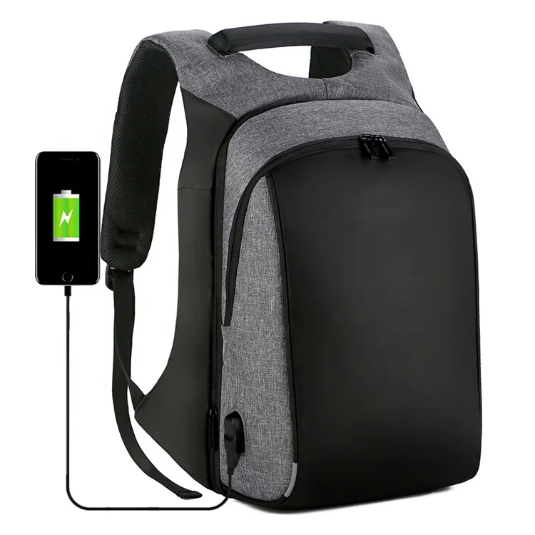 Secret Hidden Compartment Backpack With Laptop Compartment
