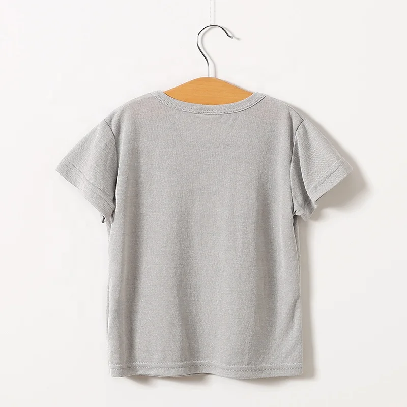 
Детские футболки с рисунком животных и короткими рукавами на лето, Детская футболка в нормкор стиле, летняя детская одежда 