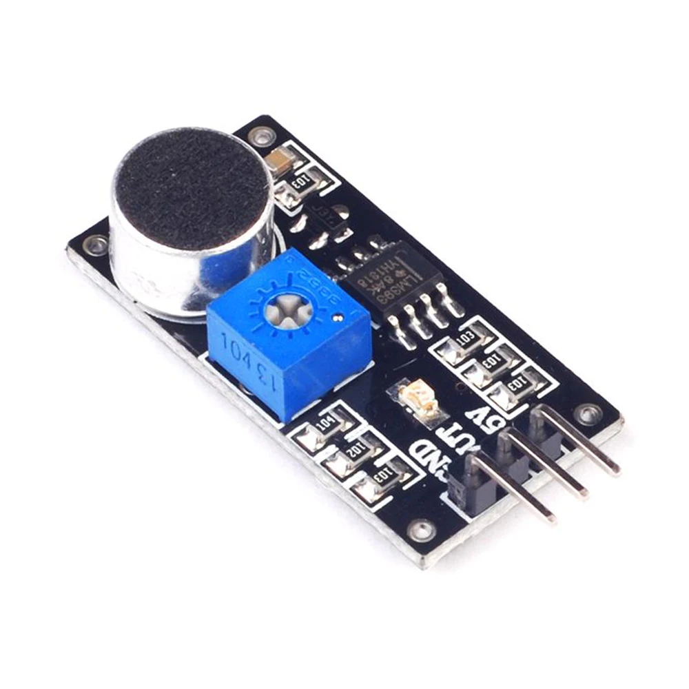 2pcs LM393 DC 3.3-5V Sound Detection Sensor Sound Sensor Sound Detector Module 