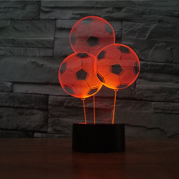 Custom Acrylic Night light 3D Visual illusion  Cartoon Acrylic Night lightTouch LED Lamp