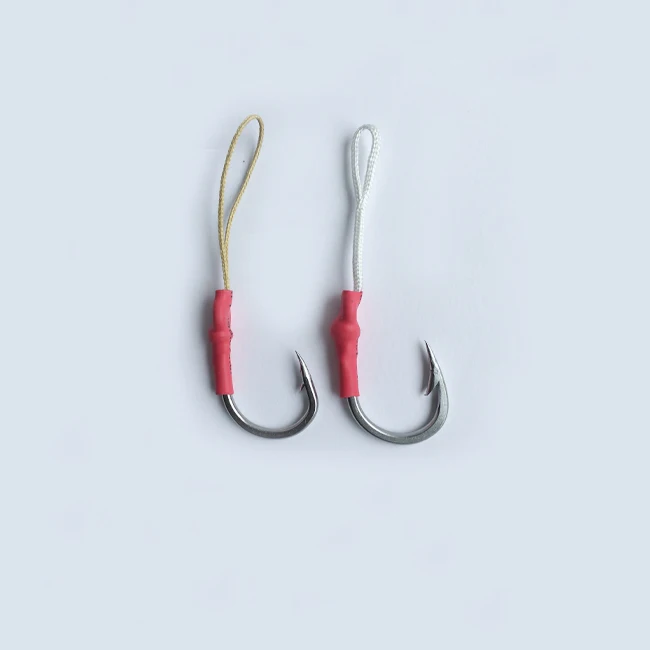 ジギングアシストフックpeライン付きステンレス鋼釣りフック Buy アシスト 支援釣りフック 支援魚フック Product On Alibaba Com