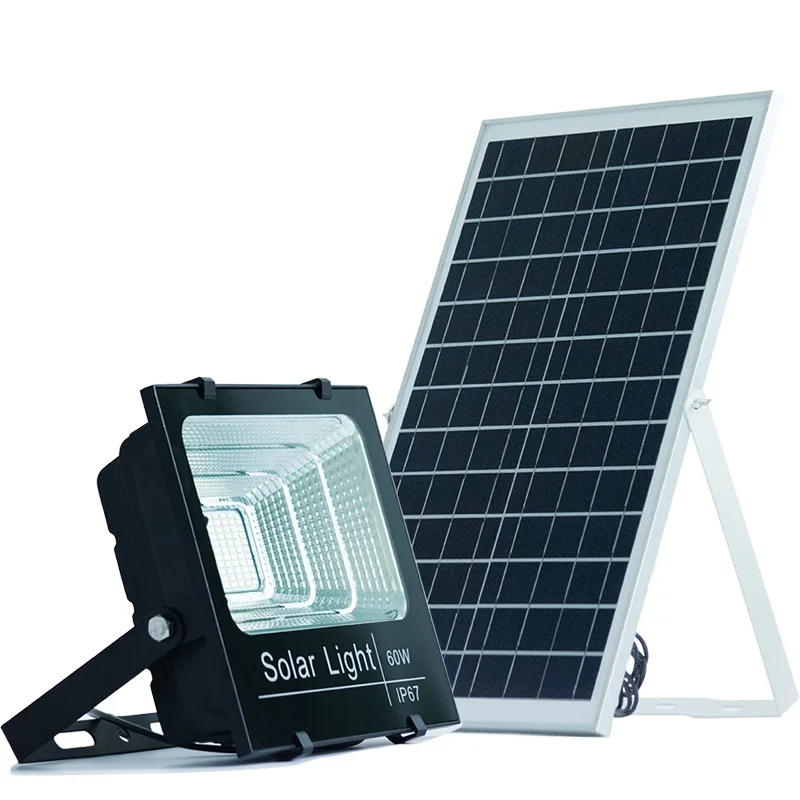 Factory direct hot sells 6000lm outdoor solar led flood light waterproof ip67 50w solar flood light