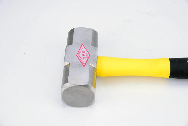 4 фунта 8 фунтов 304 Нержавеющая кувалда Немагнитный ручной инструмент восьмиугольный 8 точечный молоток немецкого типа