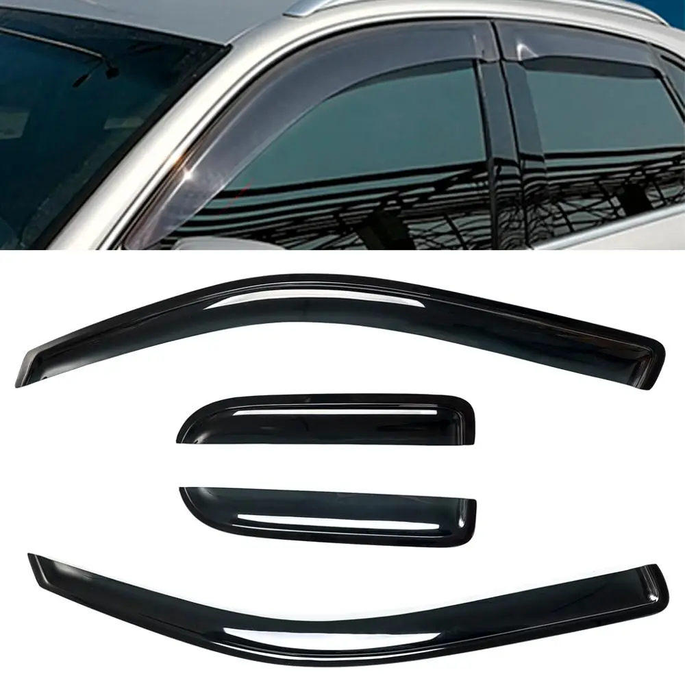Car Parts Accessories 4 Pcs Auto Door Visor Sun/rain Guard Window Vent Visor For F-150 2004-2014 - Buy Car Window For F-150 2004-2014,4 Pcs Auto Door Visor,Window Visor Product on