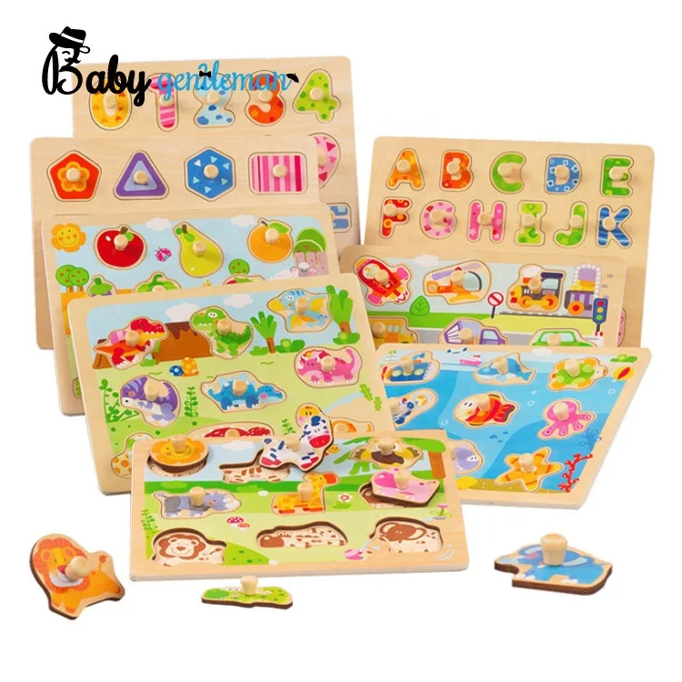 
Игрушечный автомобиль для раннего развития, деревянная головоломка для малышей Z14172M 