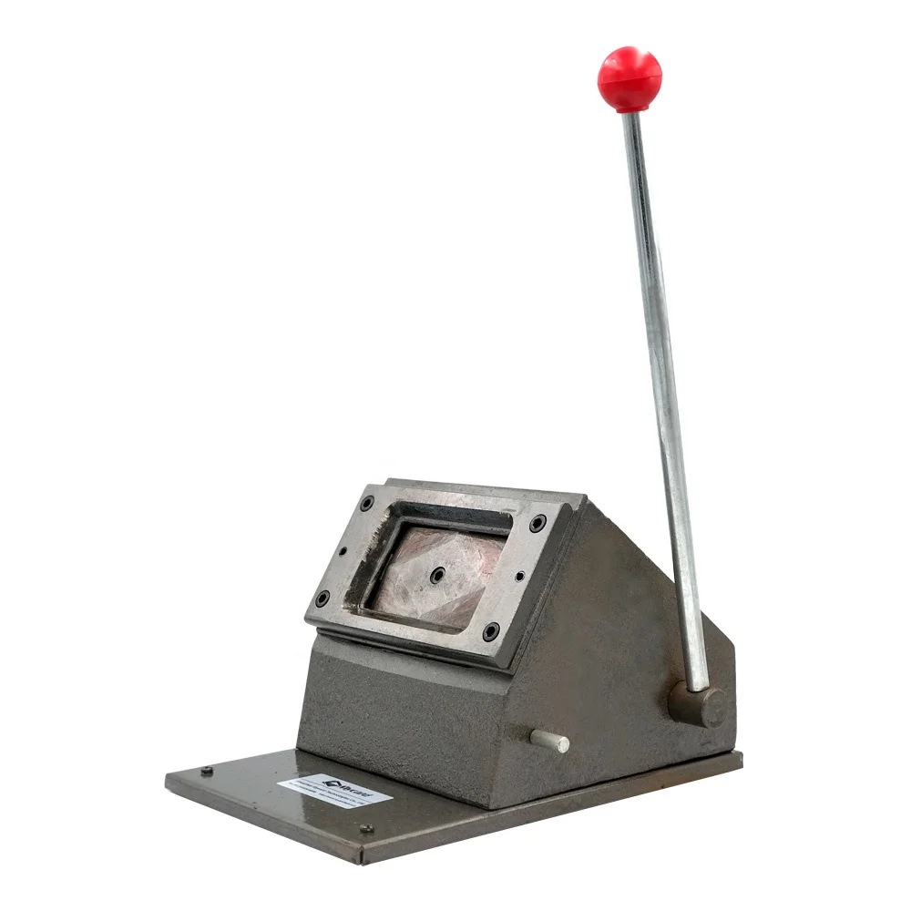 Heavy Duty Manual CR80 PVC ID Business Card Die Cutter Visiting Card Cutter Machine in Guangzhou Shenzhen