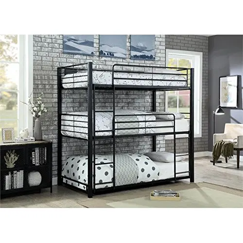 Free Sample Instructions Novara Detachable Trio Bunk Bed With Optional Mattress