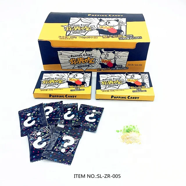 mixed fruity flavours magic pop popping candy - buy fruity