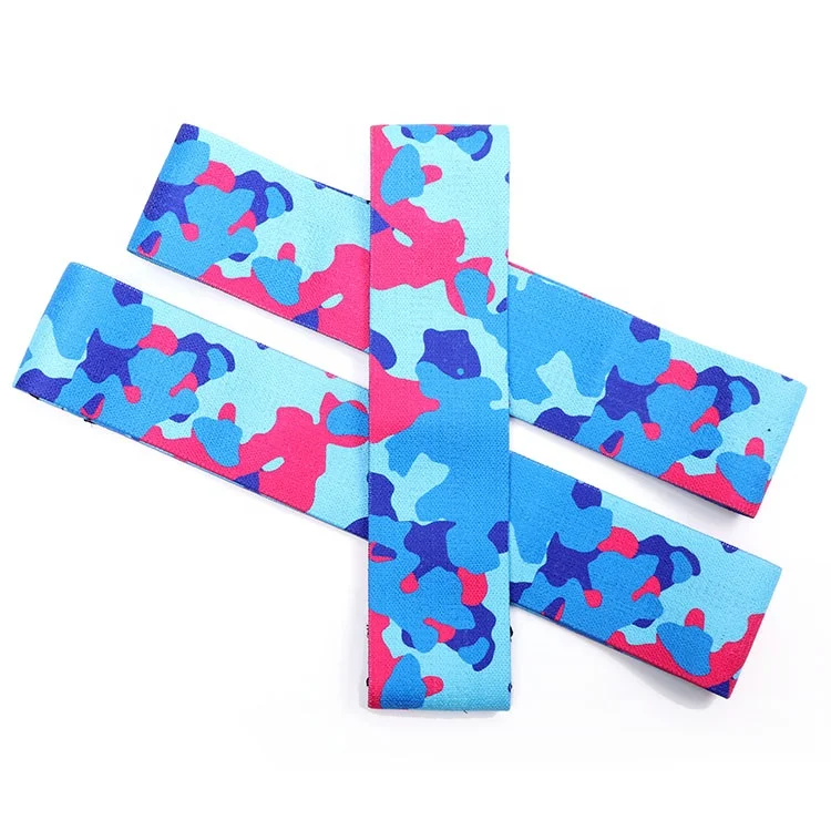 
3-дюймовый широкий эластичный тренер большой попой строитель тканые хип эластичный круг ремешок с усиленный чехол камуфляжной расцветки 