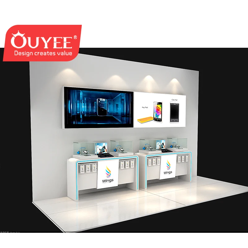 Morden Baking Modern Computer Shop Interior Furniture China Computer Shop Interior Design