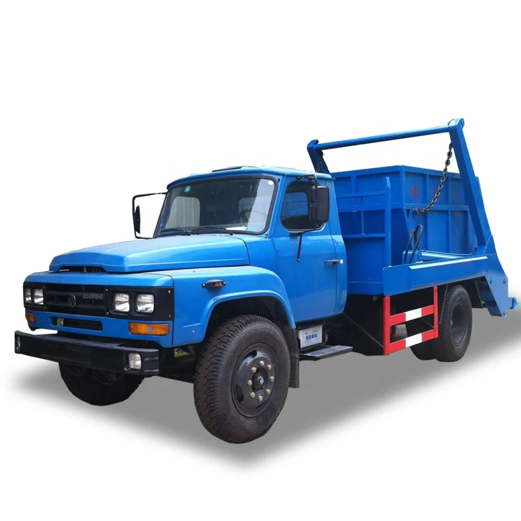 Dongfeng 6000L 4x2 Hydraulic Swing Arm Garbage Trucks