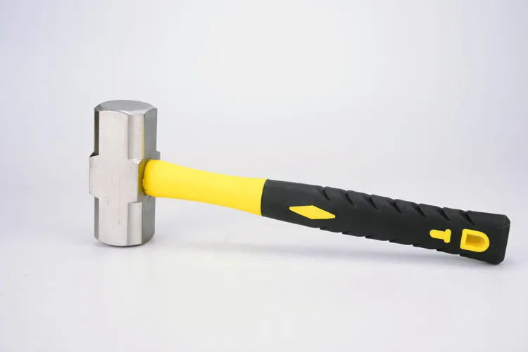 4 фунта 8 фунтов 304 Нержавеющая кувалда Немагнитный ручной инструмент восьмиугольный 8 точечный молоток немецкого типа