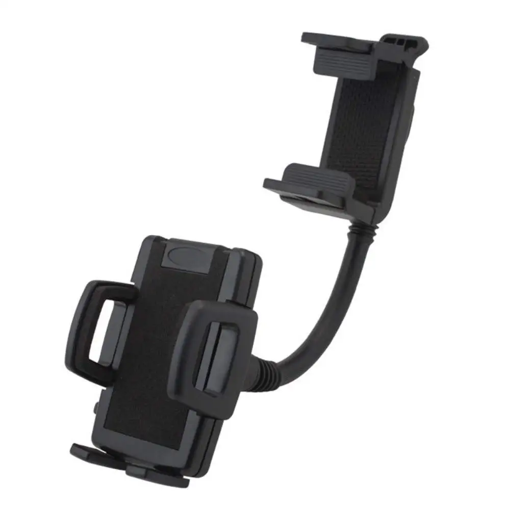 universal auto car rear view mirror mount stand holder cradle for cell phone gps