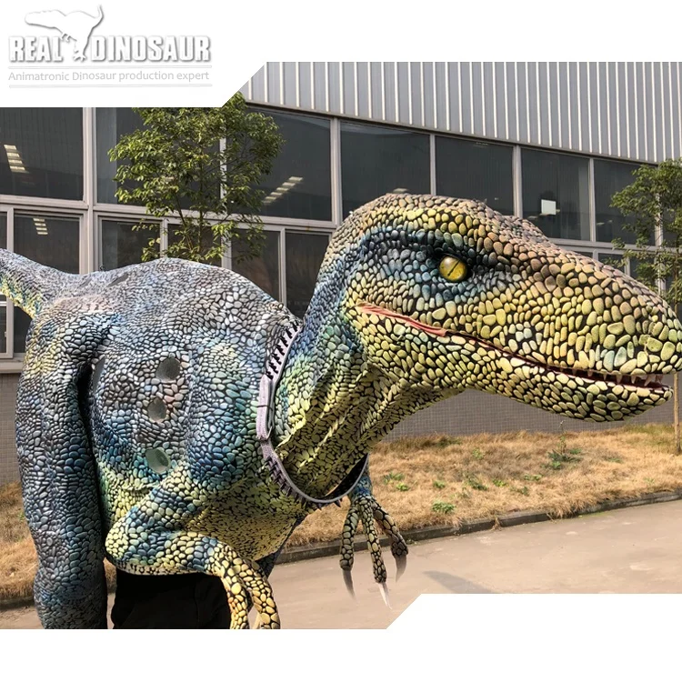 ジュラシックパークプロフェッショナルアダルトラプター等身大恐竜