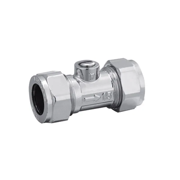 UK Market Popular 15mm 22mm Brass Isolating Valve for Copper
