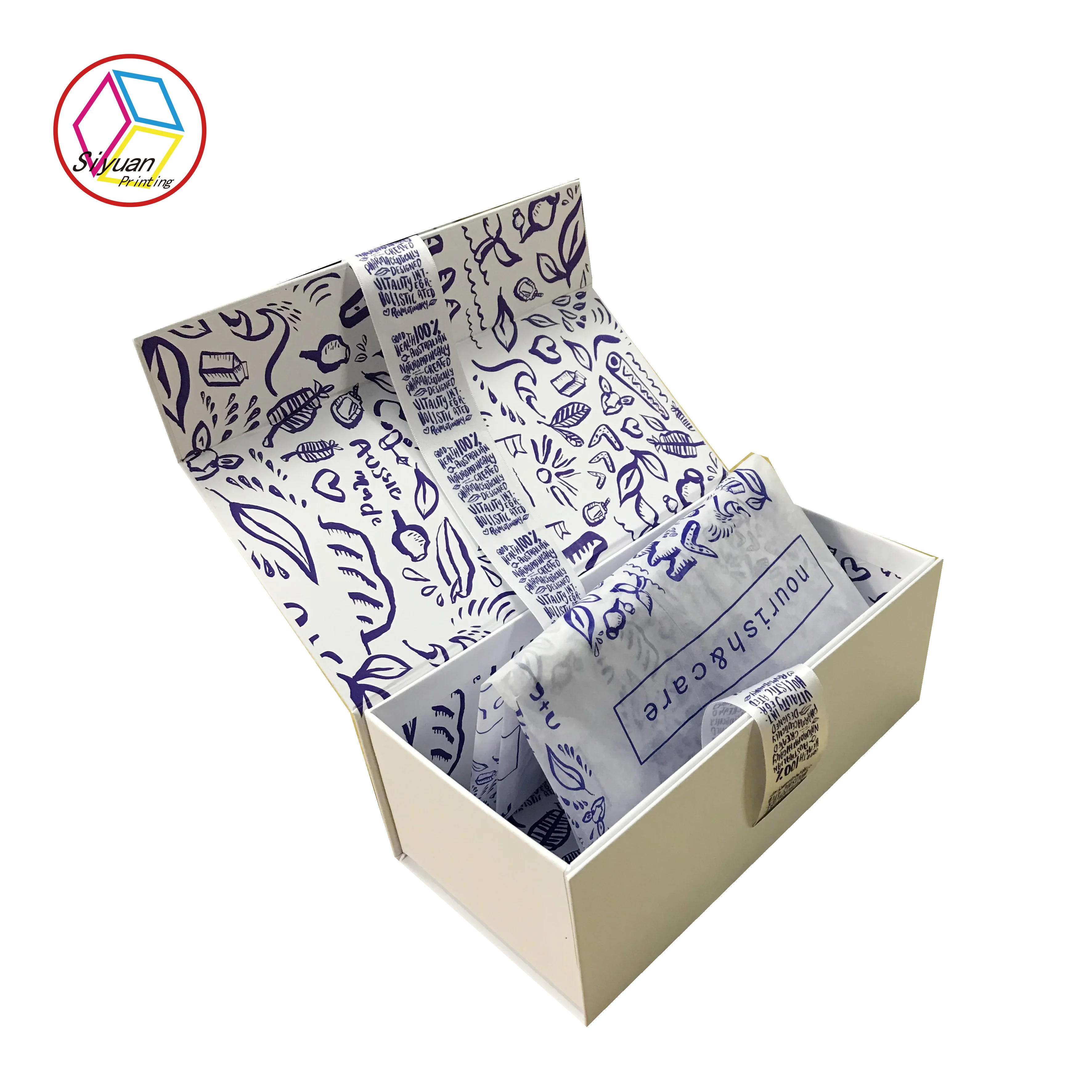 Luxury Custom Kraft Paper Candle Packaging Supplies Boxes 3mm Thickness Nail Polish Oil Skin Care Serum Gifts Foil Free