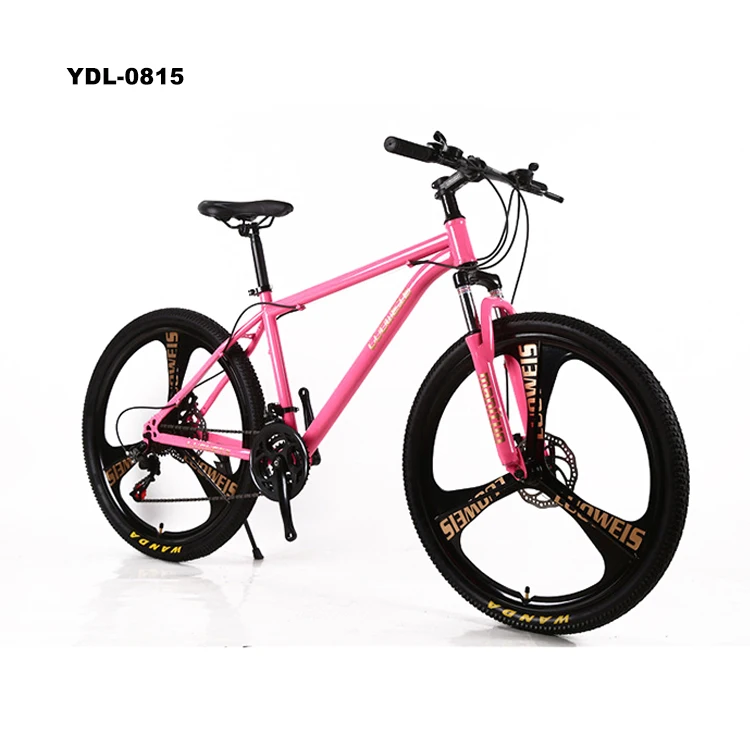 hot pink mountain bike