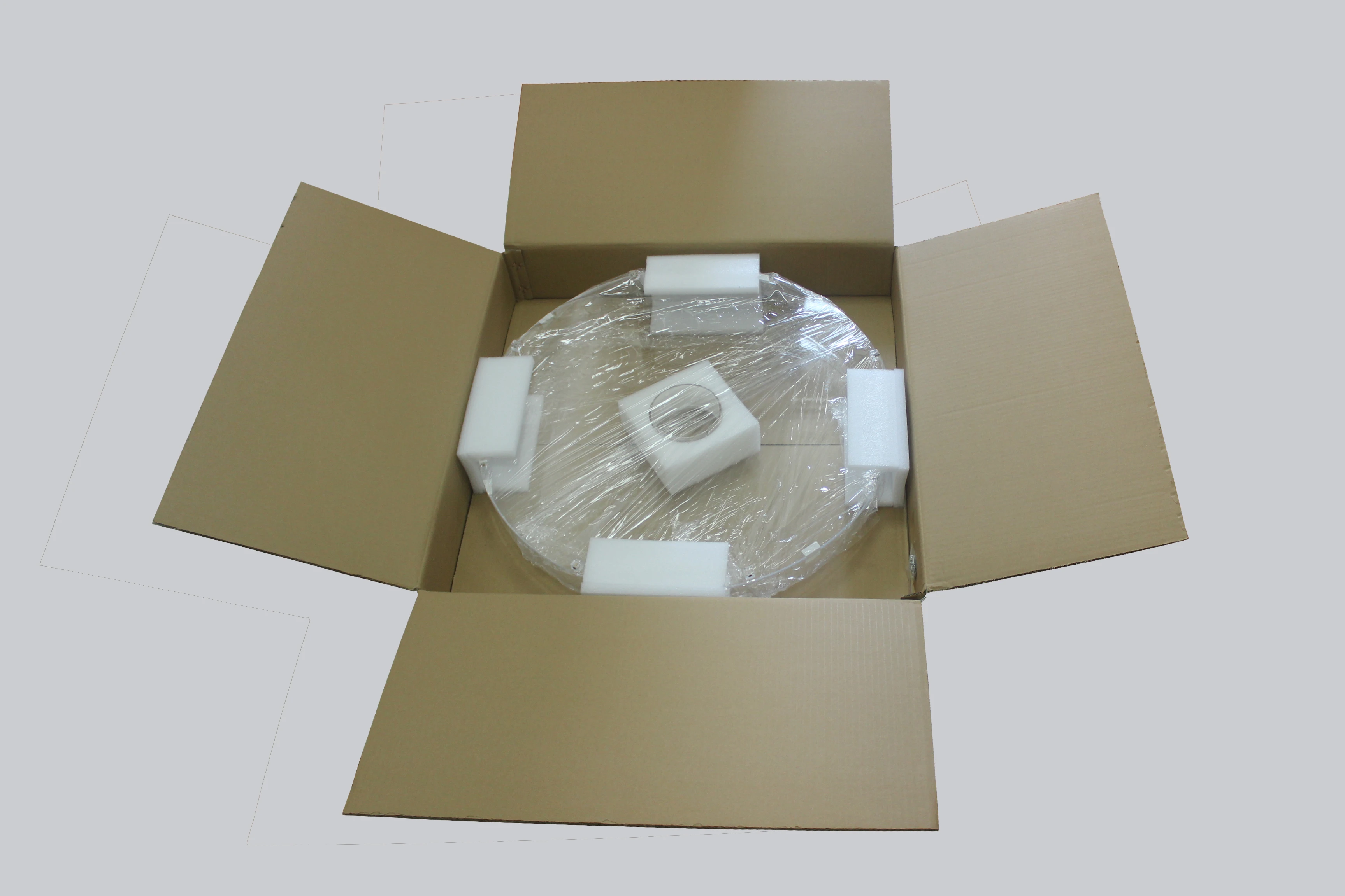 Прозрачная крышка вентилятора 60 см с 3D голограммой