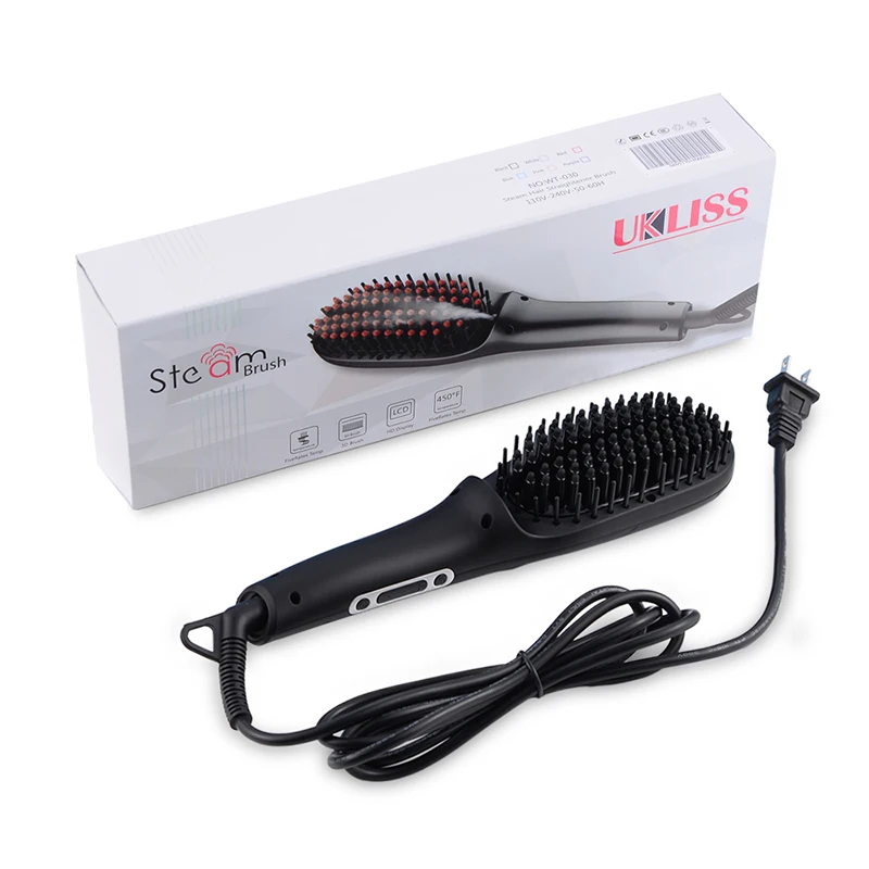 ukliss power straightener brush