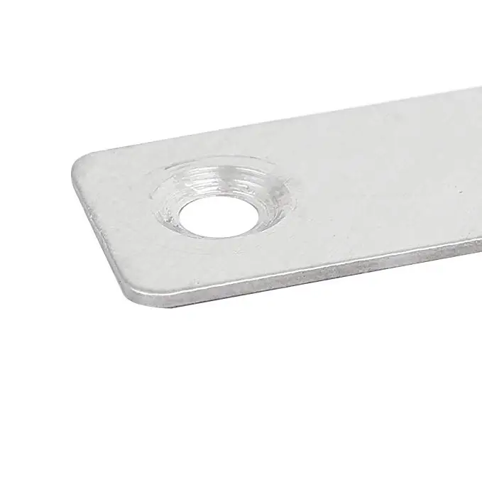 Металлические L-образные плоские скобы для ремонта ремонтных пластин 50 мм x 50 мм x 1 мм