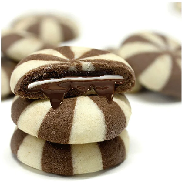 
Машина для изготовления шоколадных печенья, машина для наполнения жидкостью, поставщик 