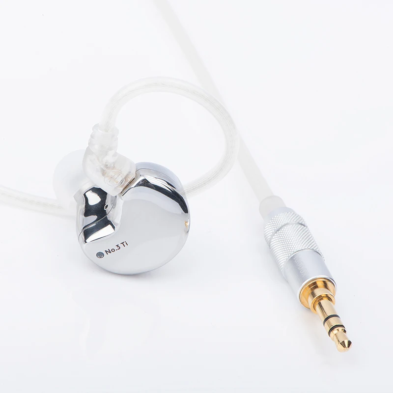 Tfz No.3 Ti Dynamic Driver 0.78 Mm 2pin Iem Transparent Hifi Detachable  Headphone - Buy Arrival Comfortable Rubber Finish Headphones