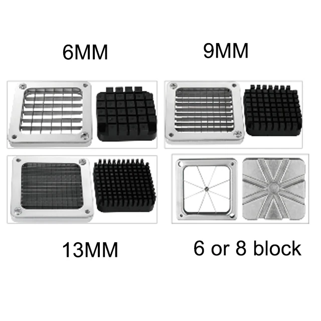 Aluminum Body Stainless Steel Blade Manual Fruit and Vegetable Cutter - Image 4