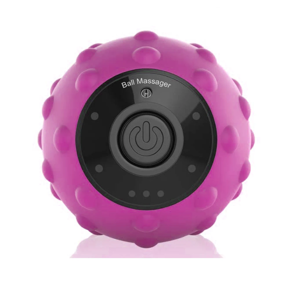 Shrink Vibrating Massage Ball with 4-Speeds  Deep Tissue Trigger Point Massage Ball for Relieving Muscle Pain and Tension