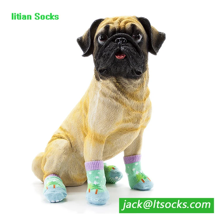 Новый дизайн прекрасный вязание собака носки, обувь для животных носки для собак кошек