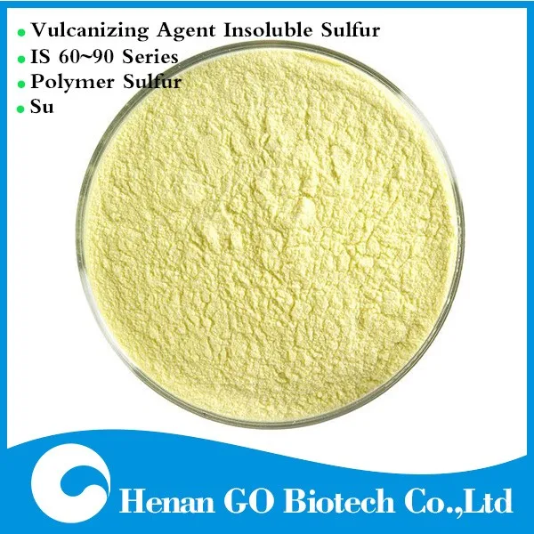 Rubber Vulcanizing Agent Insoluble Sulphur Ot2o Rubber Chemical Sulfur Powder Elemental Sulfur Price