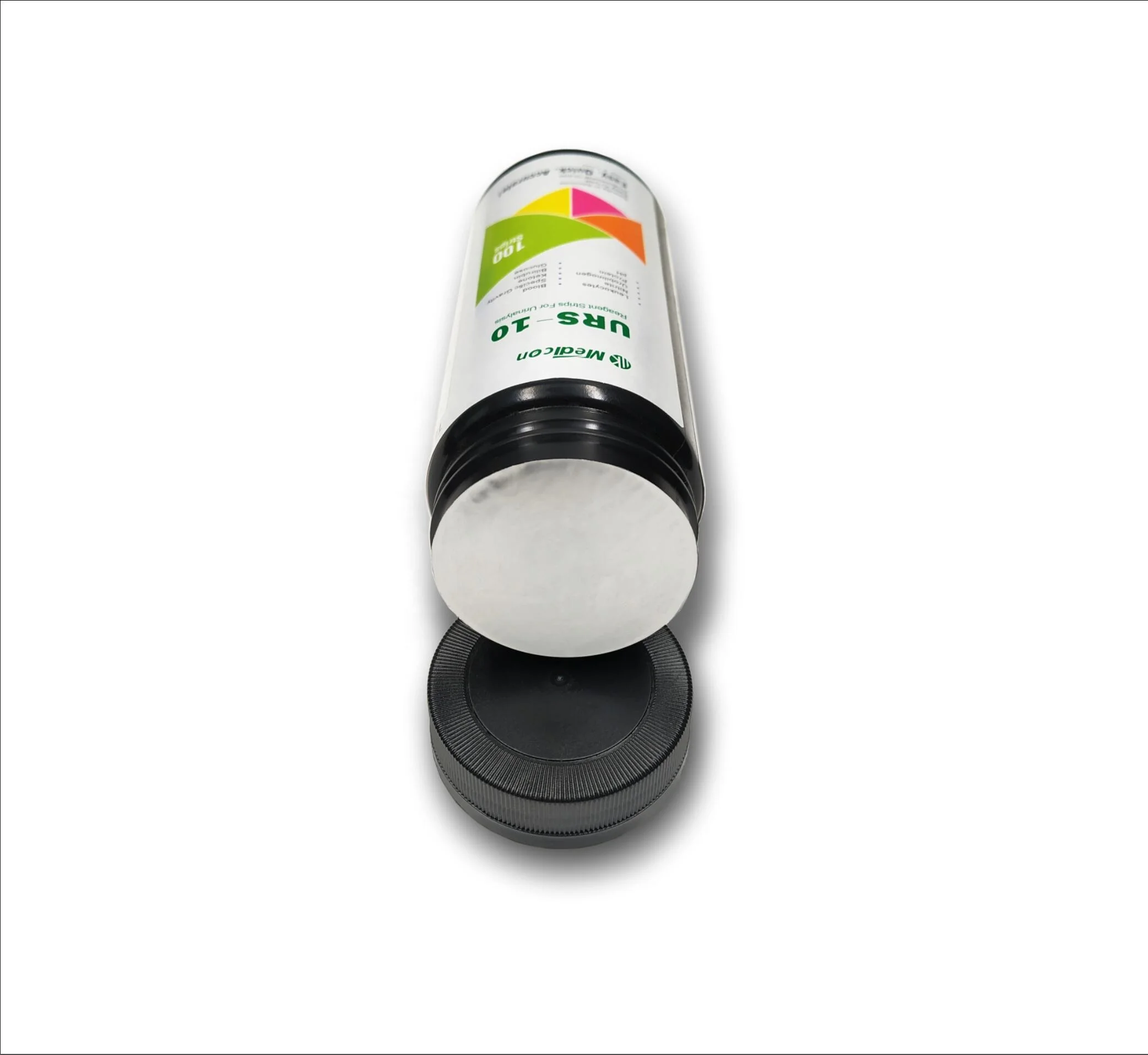 Medicon URS-10 Reagent Strips for Urinalysis Visual or Instrument Testing Urine 10 Parameters