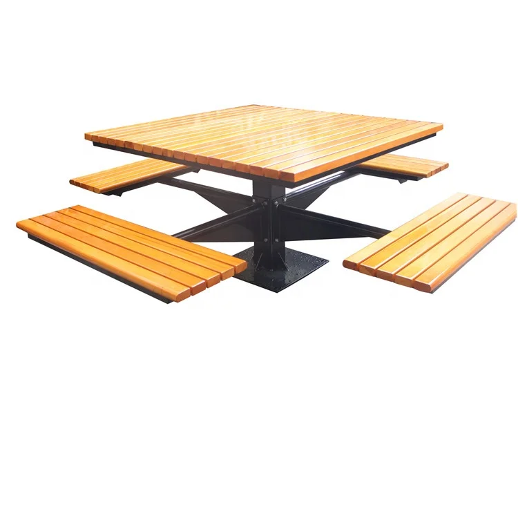 wooden table top picnic