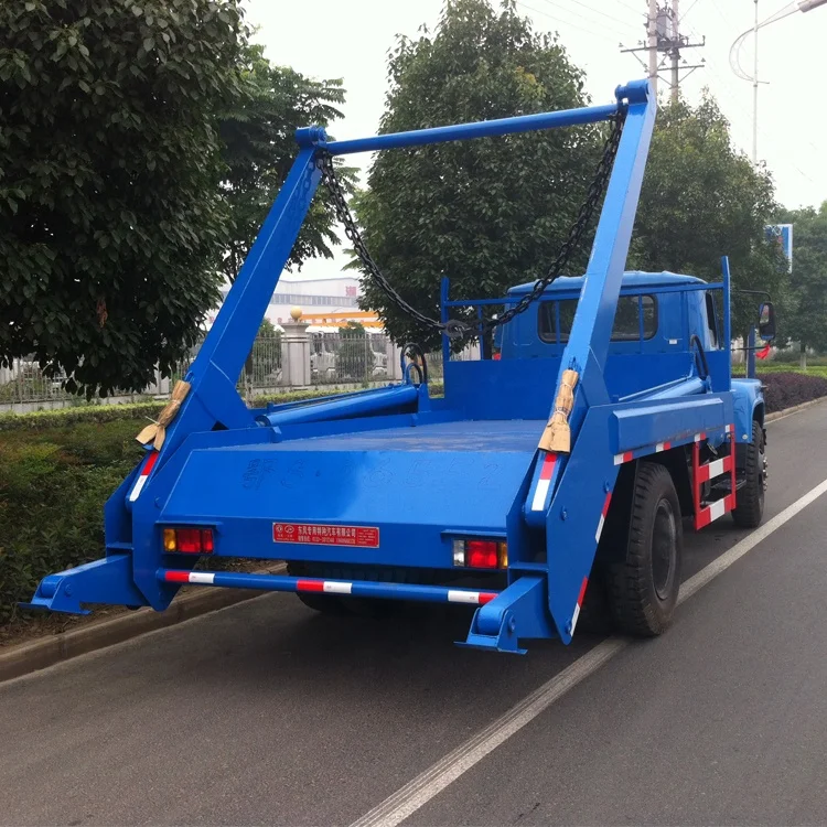 Dongfeng 6000L 4x2 Hydraulic Swing Arm Garbage Trucks