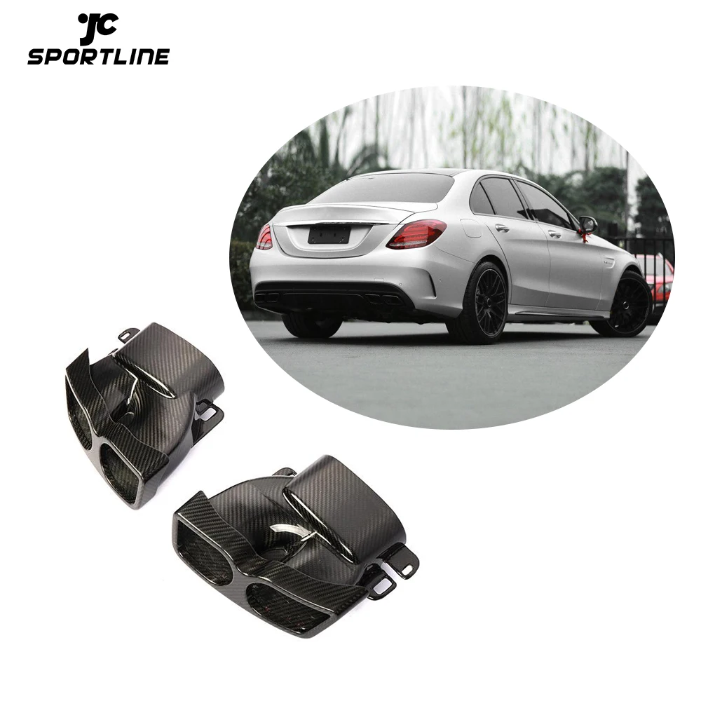 Dry Carbon Fiber W222 W218 W176 W213 W5 Exhaust Pipe For Mercedes Benz C63 Amg C63 Amg S 2 Door 4 Door 15 18 Buy W5 Exhaust Pipe W213 Exhaust Pipe W222 Exhaust Pipe Product On Alibaba Com