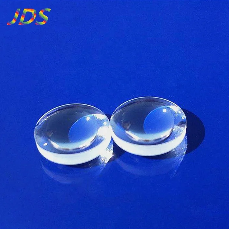 Диаметр 6 мм, фокусное расстояние 8 мм BK7 или K9 плоская выпуклая линза