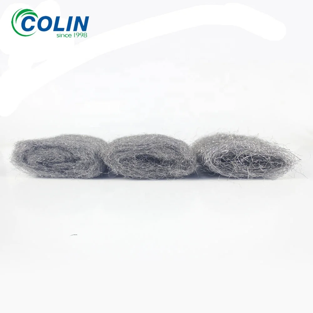 2019 Hot selling steel wool metal stainless scrubbers for kitchen clean