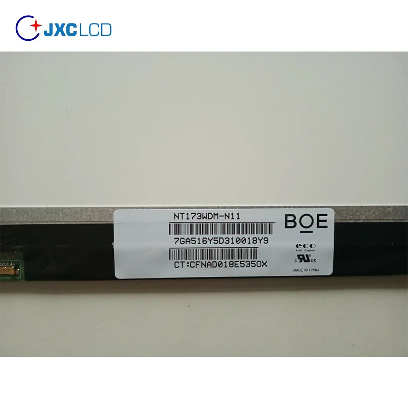 Écran LCD LED 17.3 Pouces NT173WDM-N11 1600x900 30 Pins - Compatible, Neuf, Garantie 1 An, Format 16:9, Finition Mat/brillant