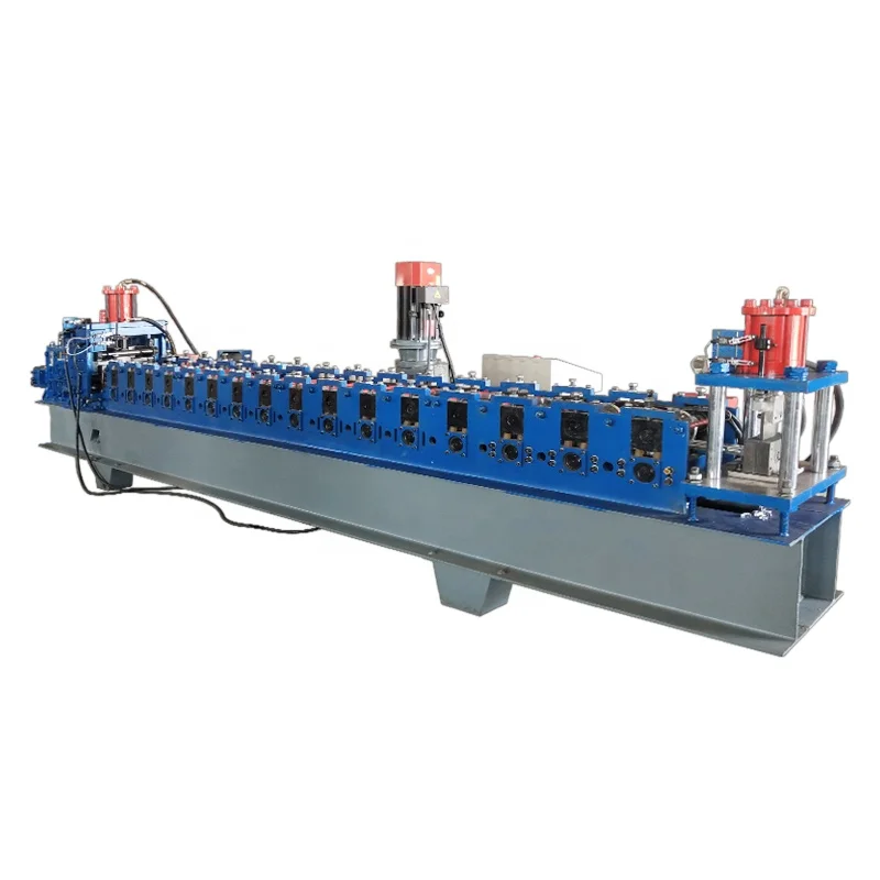 Automatic Omega profile metal stud grape stake vineyard trellis post Ceiling C Channel Roll Forming Machine