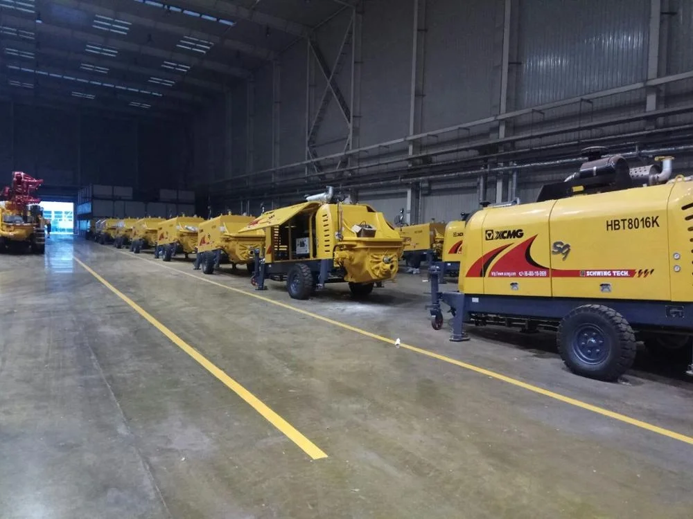 
Известный бренд HBT6013K, насос для бетонного прицепа, дизельная заводская цена 