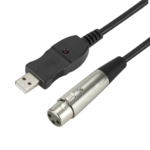 Wholesale 3m Usb Male To Xlr Female Microphone Cable Cord Adapter Microphone Link Mic Audio Extension Cable Buy Usb To Xlr Cable Microphone Cable Microphone Cable Usb To Xlr Product On Alibaba Com