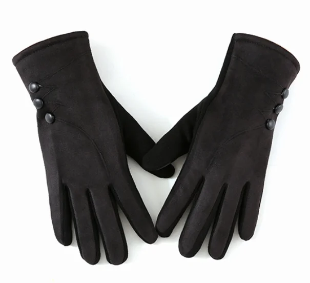 Wholesale New Fashion women dress Leather gloves