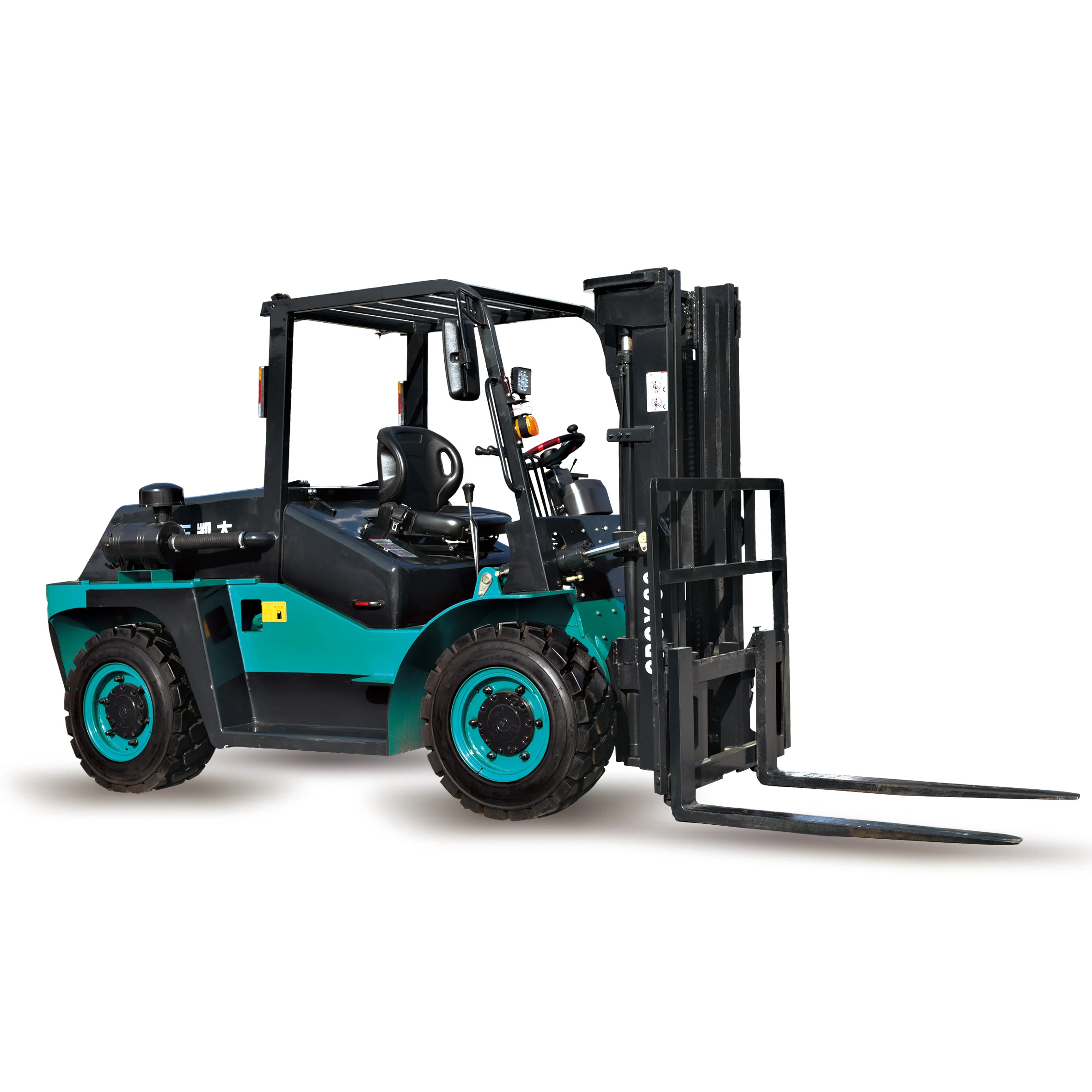 ce certification of cross-country forklift for rugged terrain 3