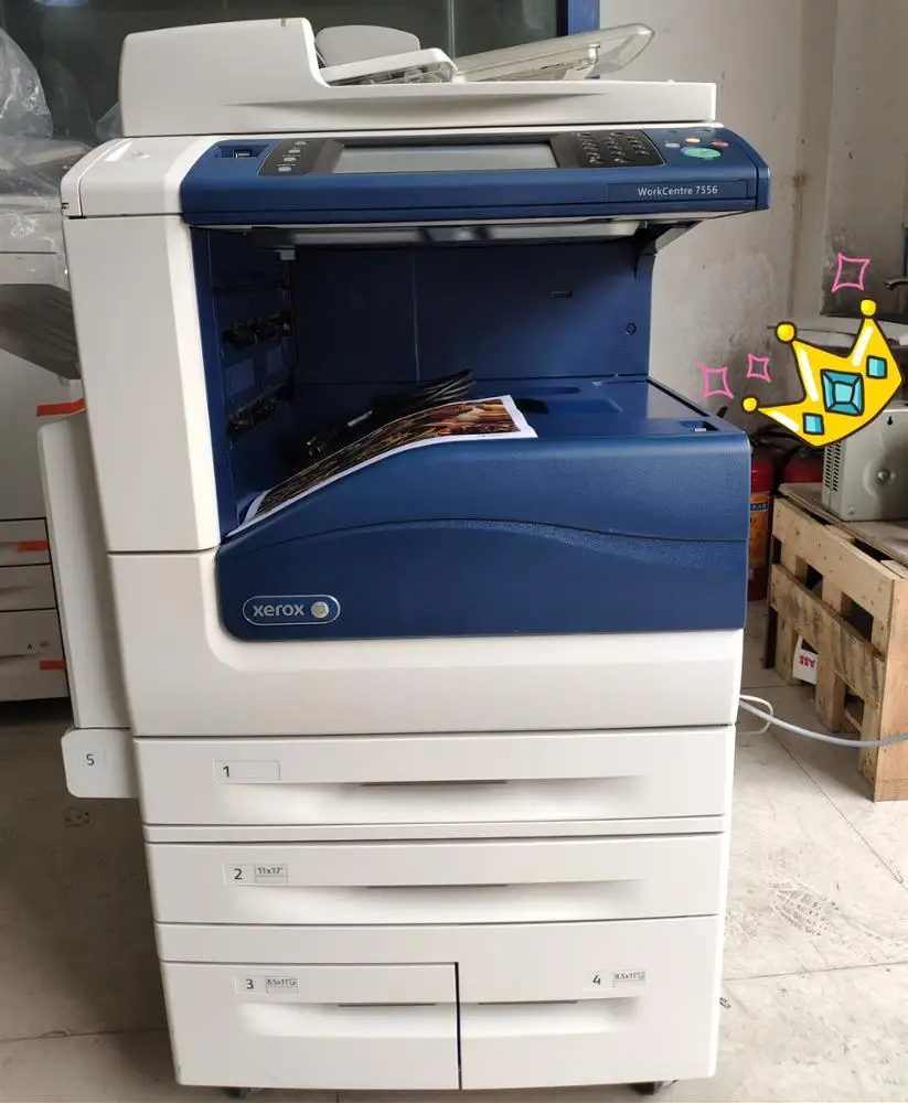 Принтер Xeroxs Workcentre 7556 Mfc - Buy Xeroxs A3 Printers,Used  Copiers,Japanese Used Copier Product on Alibaba.com