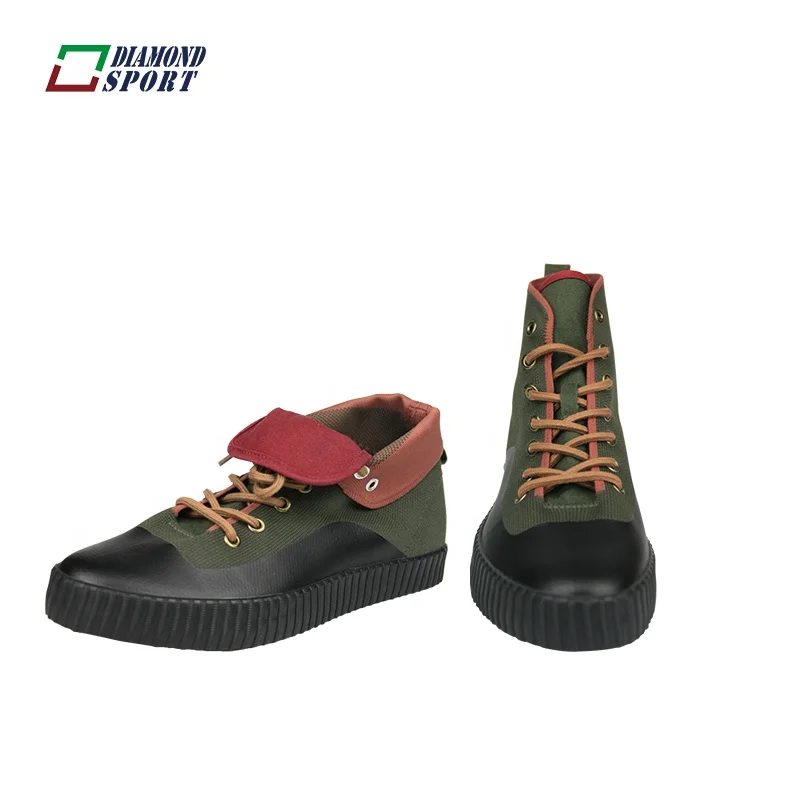 Поставщик мужчин Высокий Верх army green стильные кроссовки