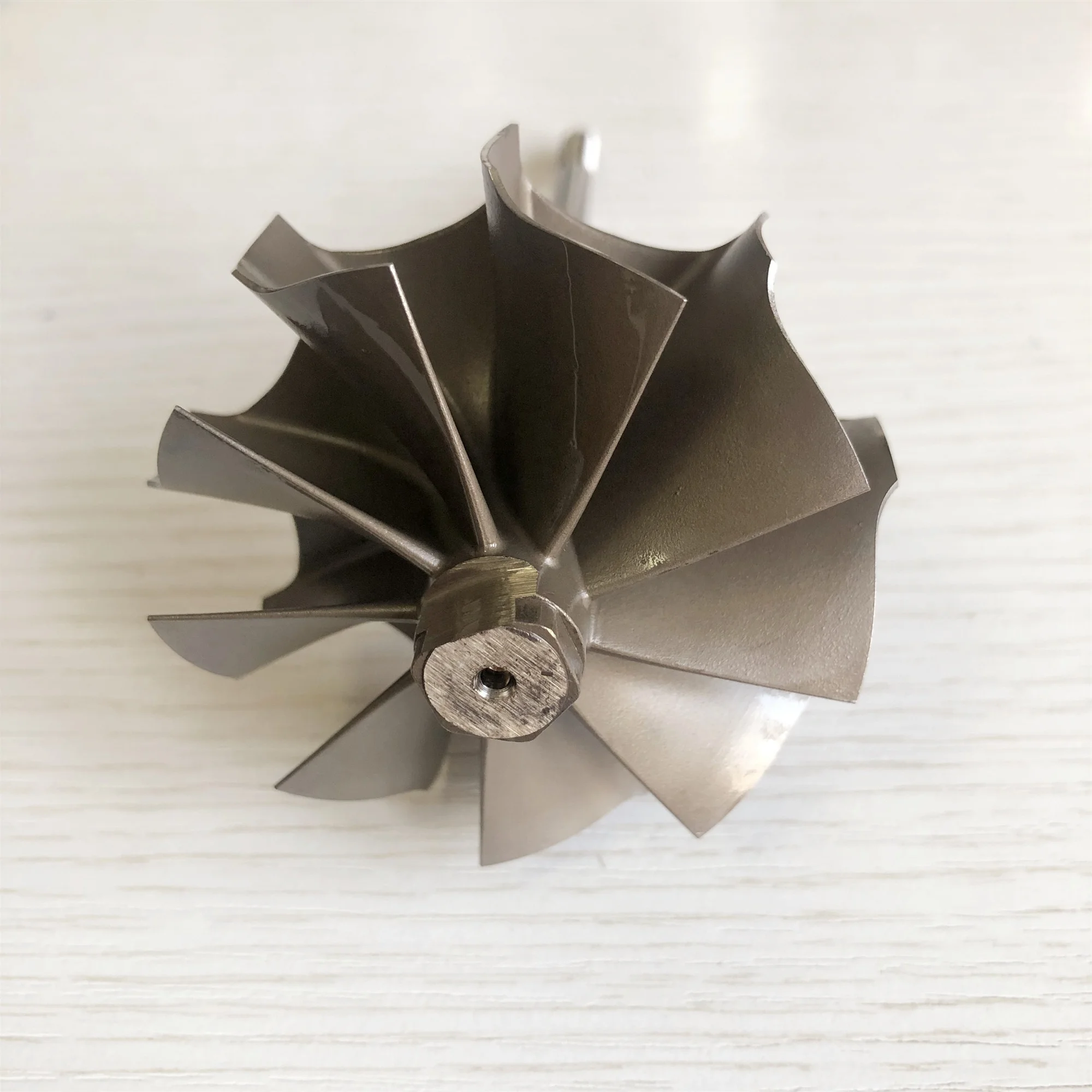 GT3582R 62,35/68,00 мм 9 лезвий шарикоподшипник турбинный вал/турбоколесо/турбинный вал и колесо