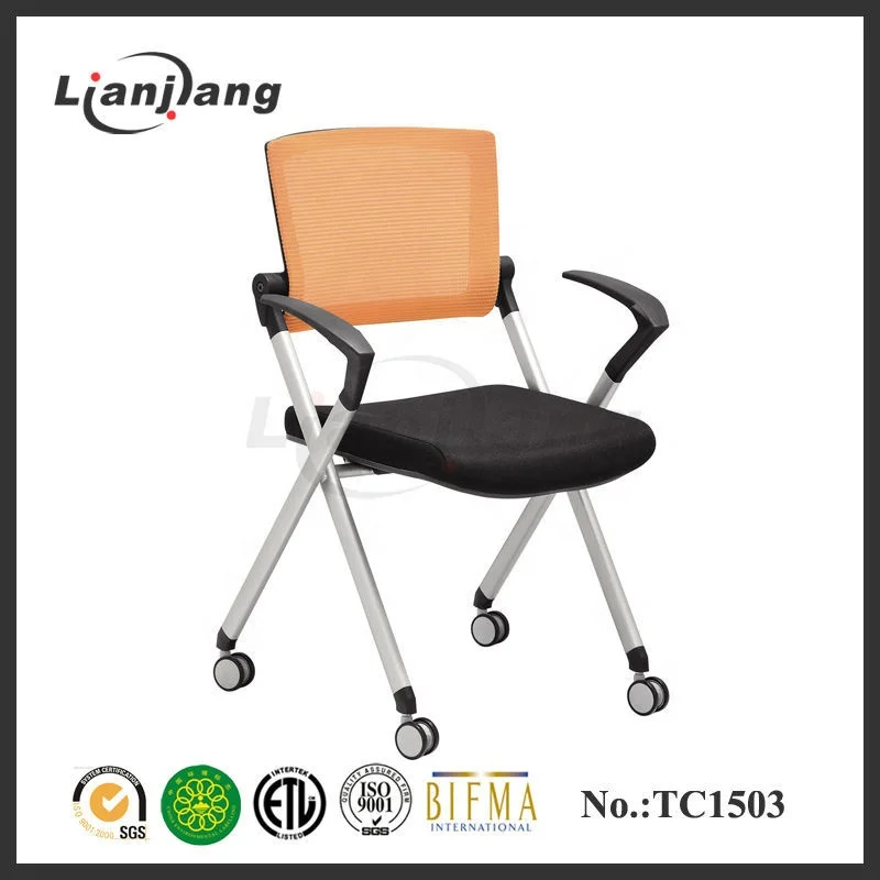 Тренировочный стул с планшетом для письма/складной стул с колесиком