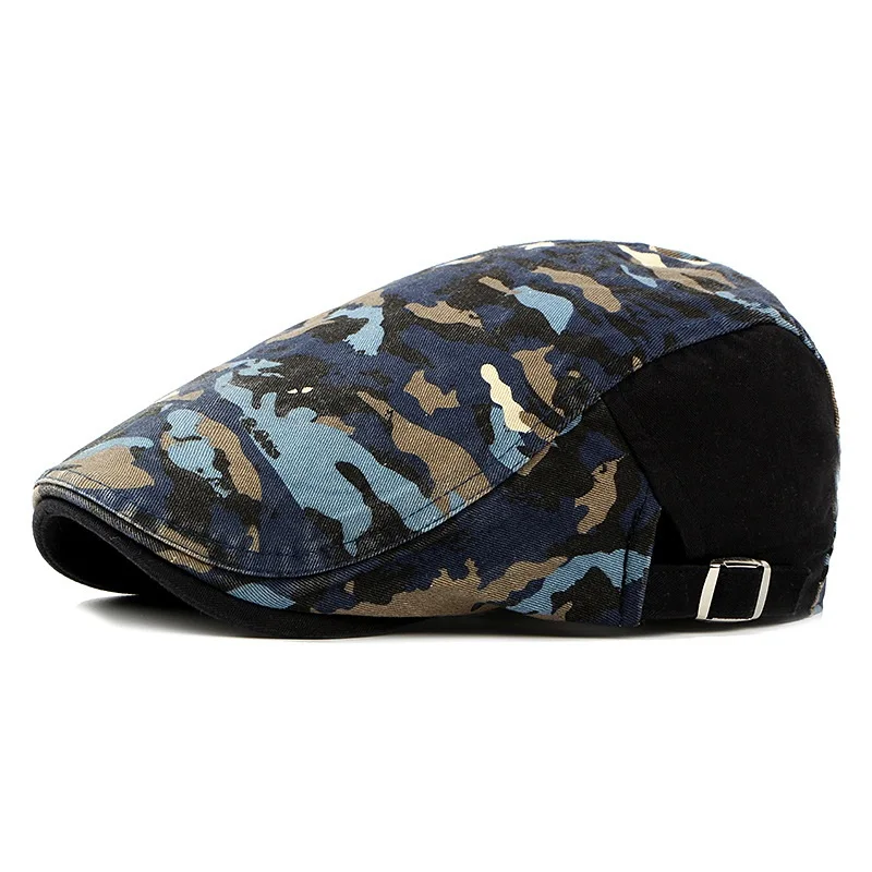 camouflage beret hat