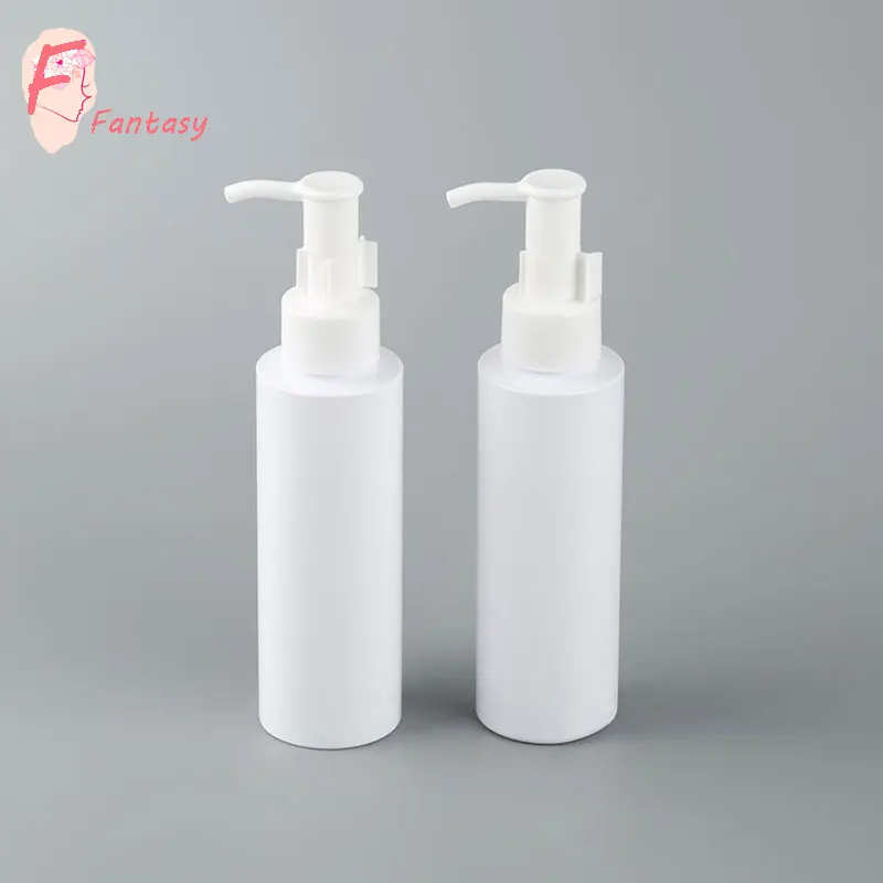 Brand New 120ml 150ml 180ml 200ml 250ml White Plastic Shampoo Bottle Eco-Friendly Cosmetics with Pump for Lotion Use