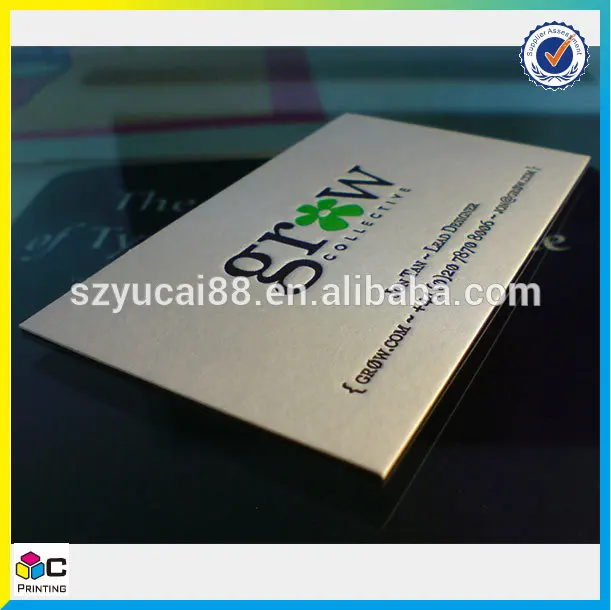 Cheap printed luxury fashion cotton custom business cards paper